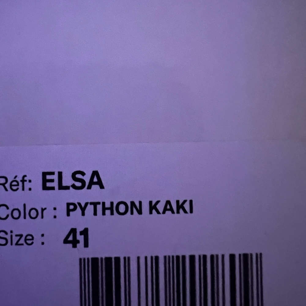 Chic Rouje Python Kaki Boots - Picture 6 of 6